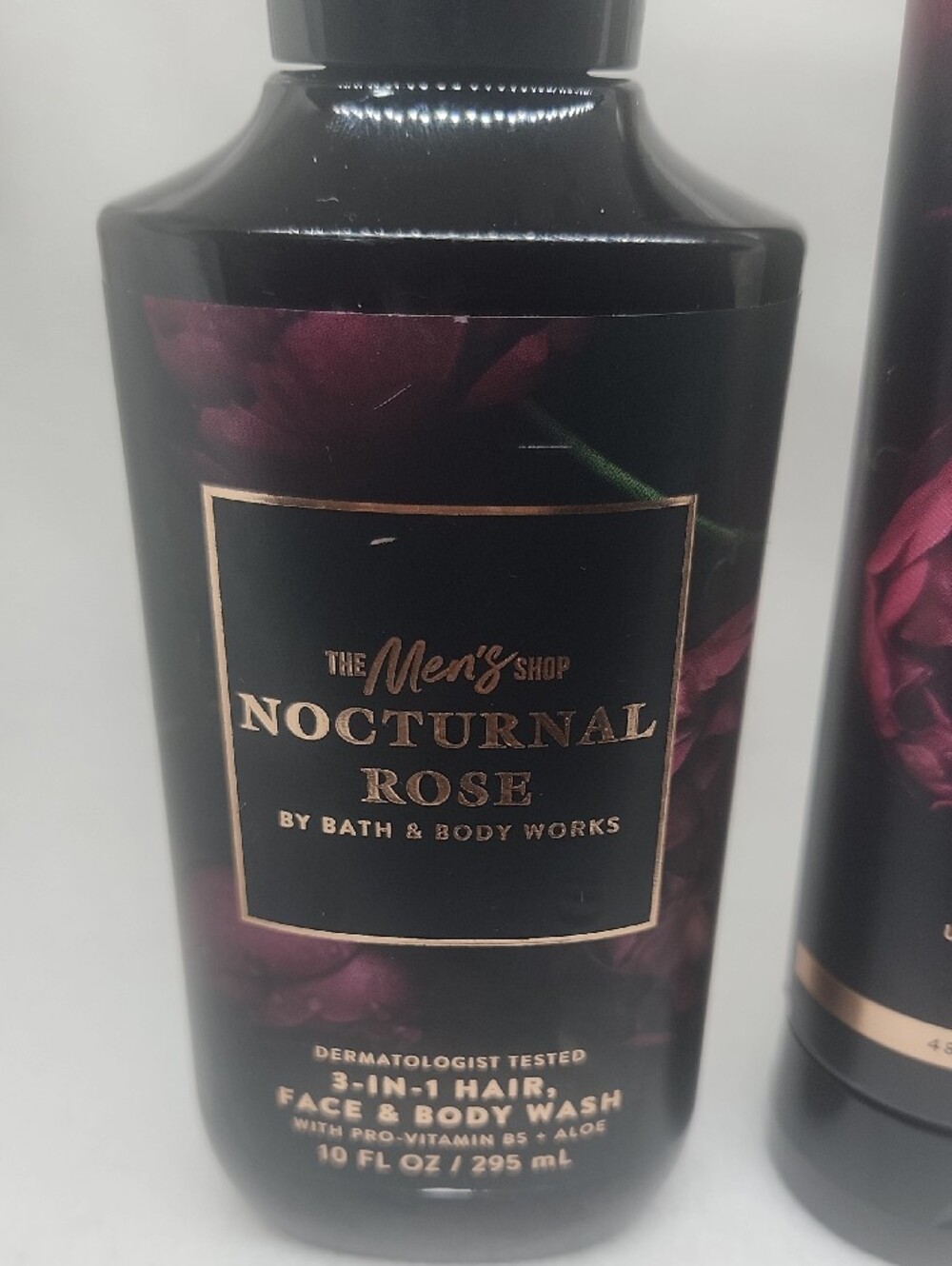 Bath and Body Works Nocturnal Rose Men's Set 3-in-1 Wash, Cream, & Mist New - Picture 5 of 10